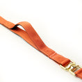 Load image into Gallery viewer, Tacti Luxe Dog Leash - Gold Cognac