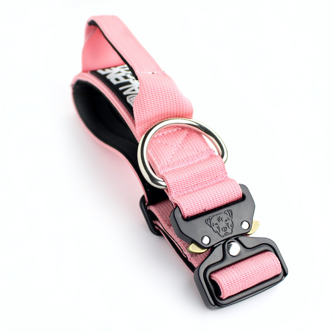 1.5" Tacti Slim Dog Collar - Bubblegum