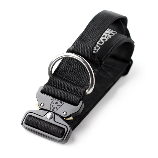2" Tactik Dog Collar - Black