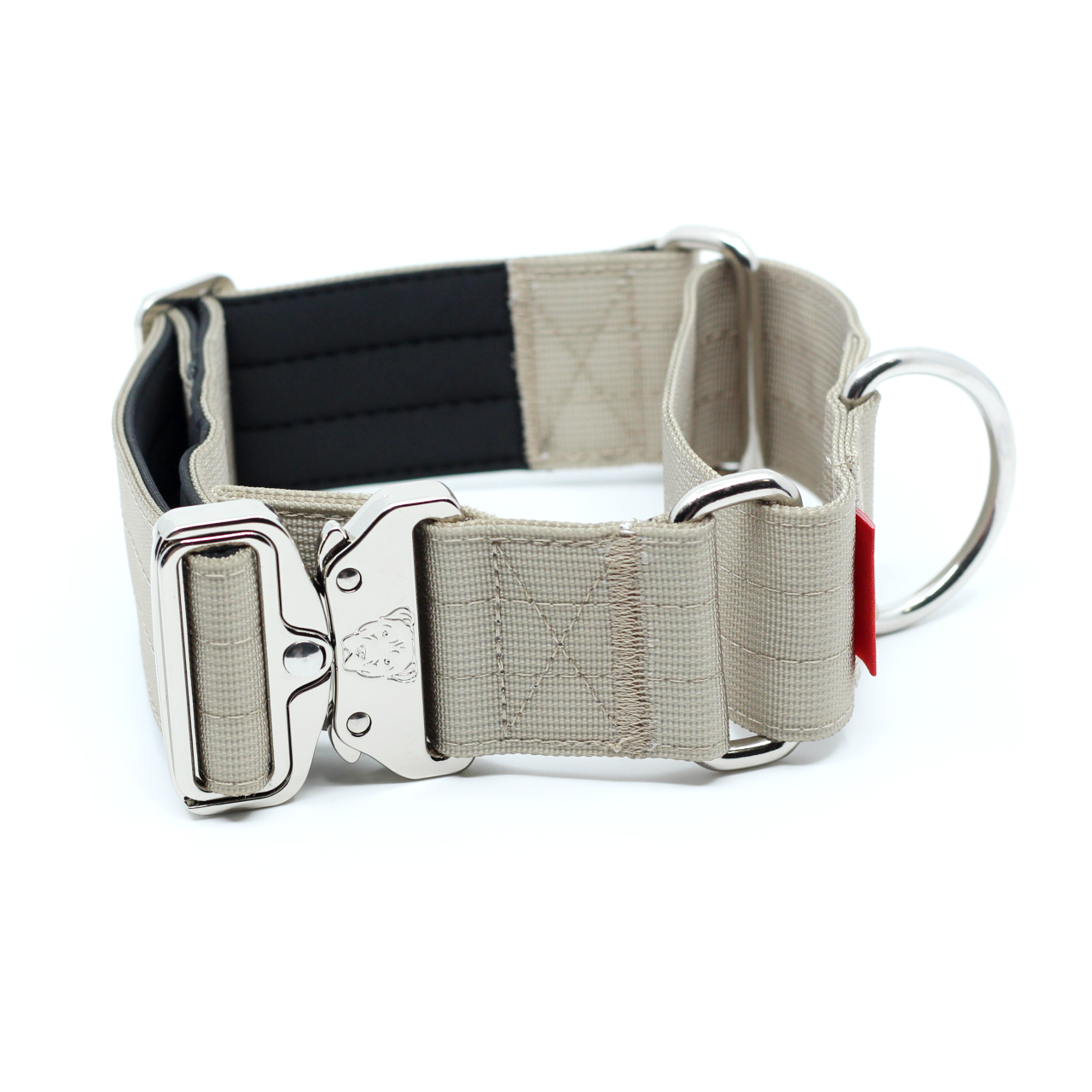 2" Luxe Martingale Dog Collar - Beach