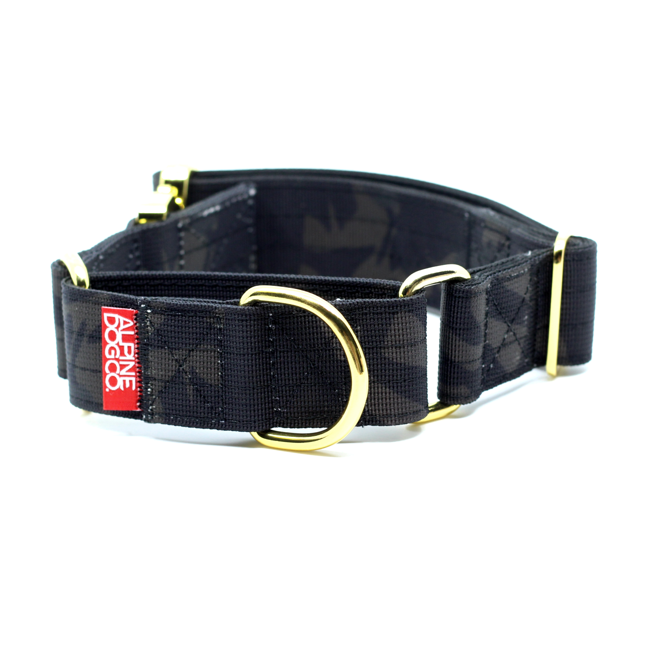 1.5" Luxe Martingale Dog Collar - Camo